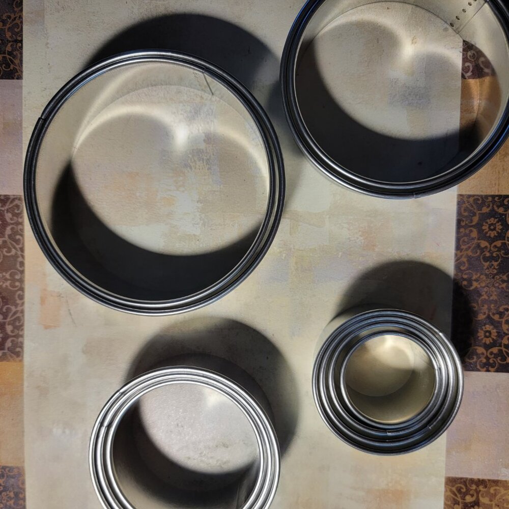 Williams-Sonoma Pastry and Cookie Cutters Set of 11 Round Shapes Vintage - Picture 6 of 9